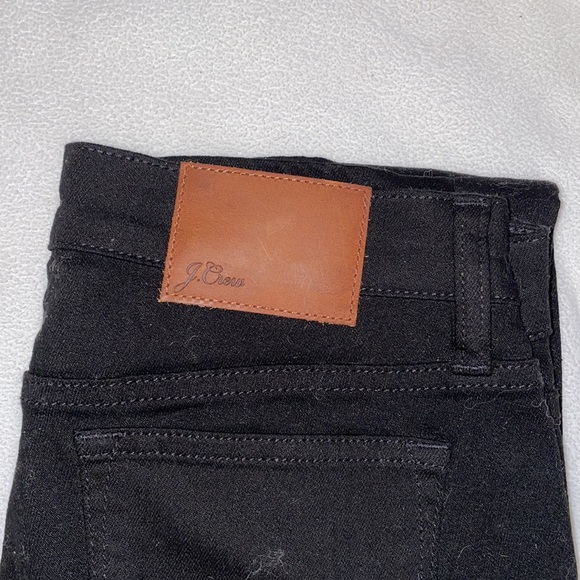 J.Crew 8" Toothpick Jean in Black - Picture 2 of 3